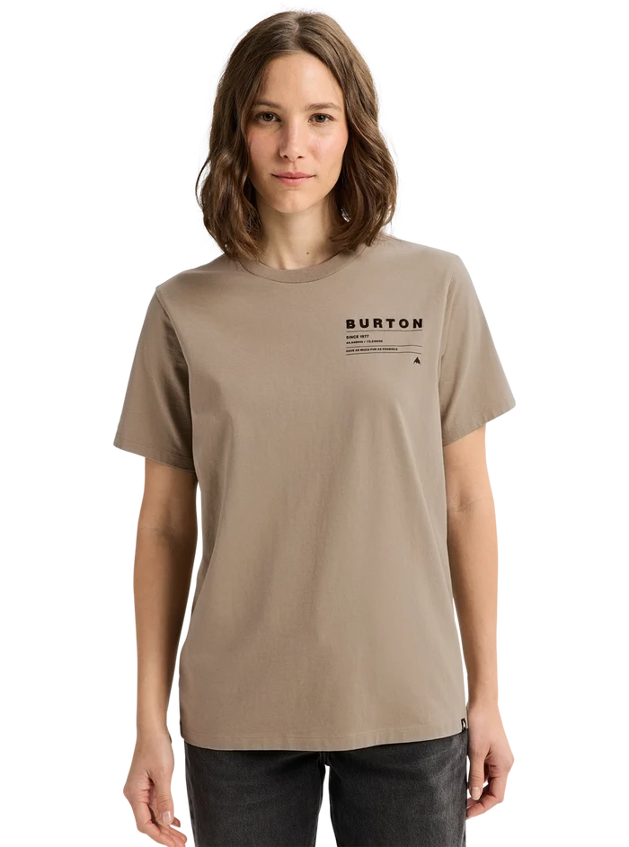 Product image of Burton Moretown Short Sleeve T-Shirt[Variant:Summit Taupe]