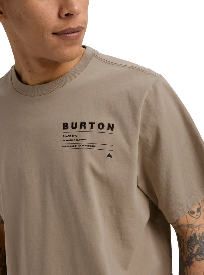 Product image of Burton Moretown Short Sleeve T-Shirt[Variant:Summit Taupe]