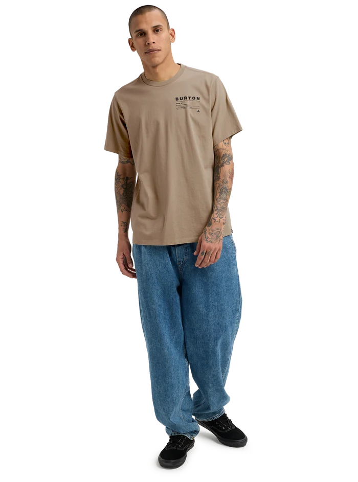 Product image of Burton Moretown Short Sleeve T-Shirt[Variant:Summit Taupe]