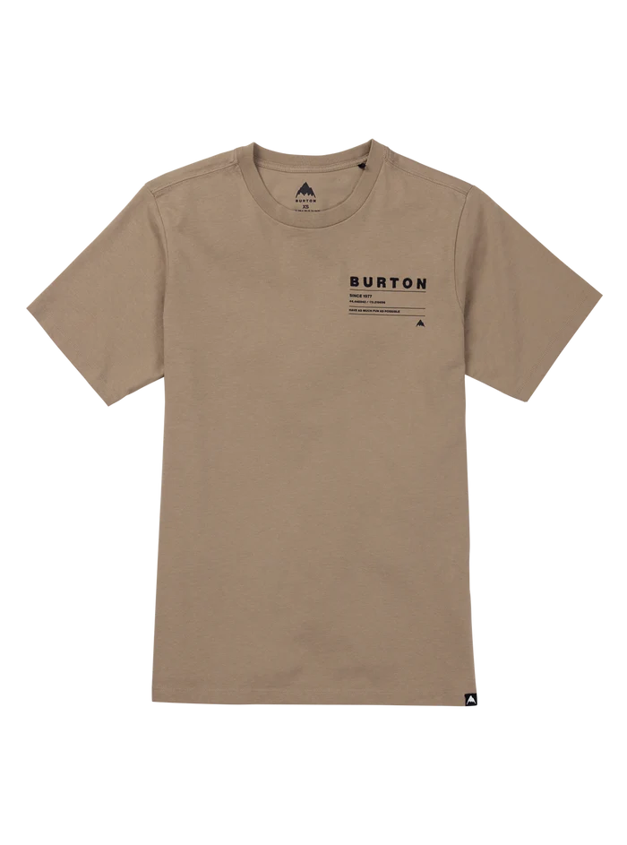Product image of Burton Moretown Short Sleeve T-Shirt[Variant:Summit Taupe]