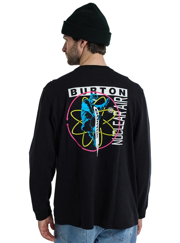 Product image of Burton Nuclear Air Long Sleeve T-Shirt[Variant:True Black]