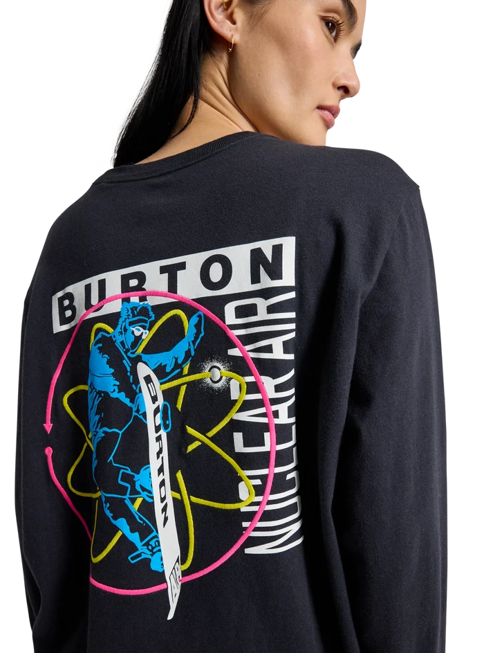 Product image of Burton Nuclear Air Long Sleeve T-Shirt[Variant:True Black]