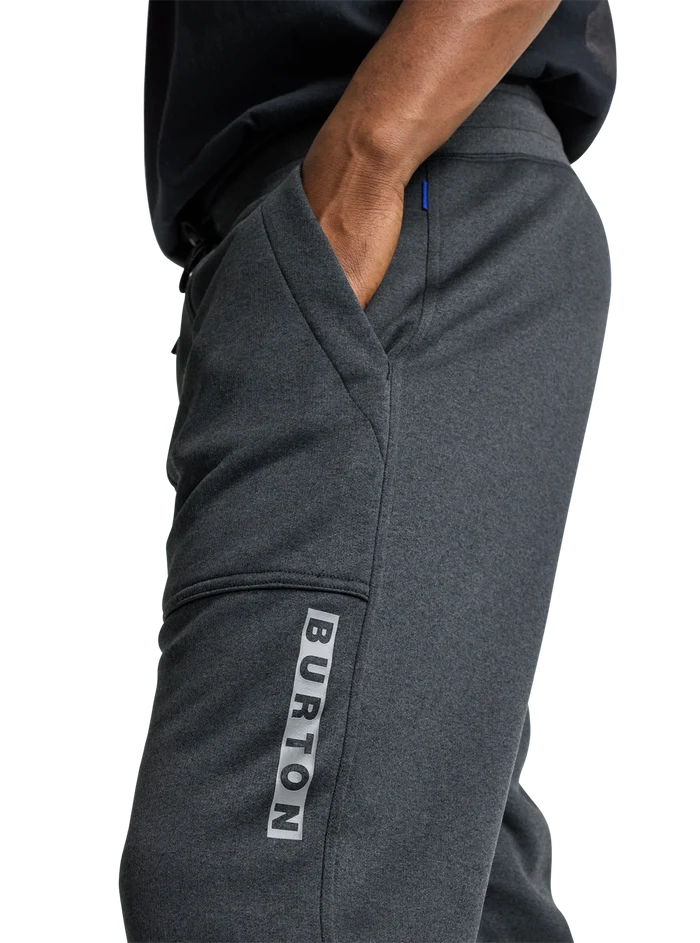 Product image of Men's Burton Oak Fleece Pants[Variant:True Black Heather]