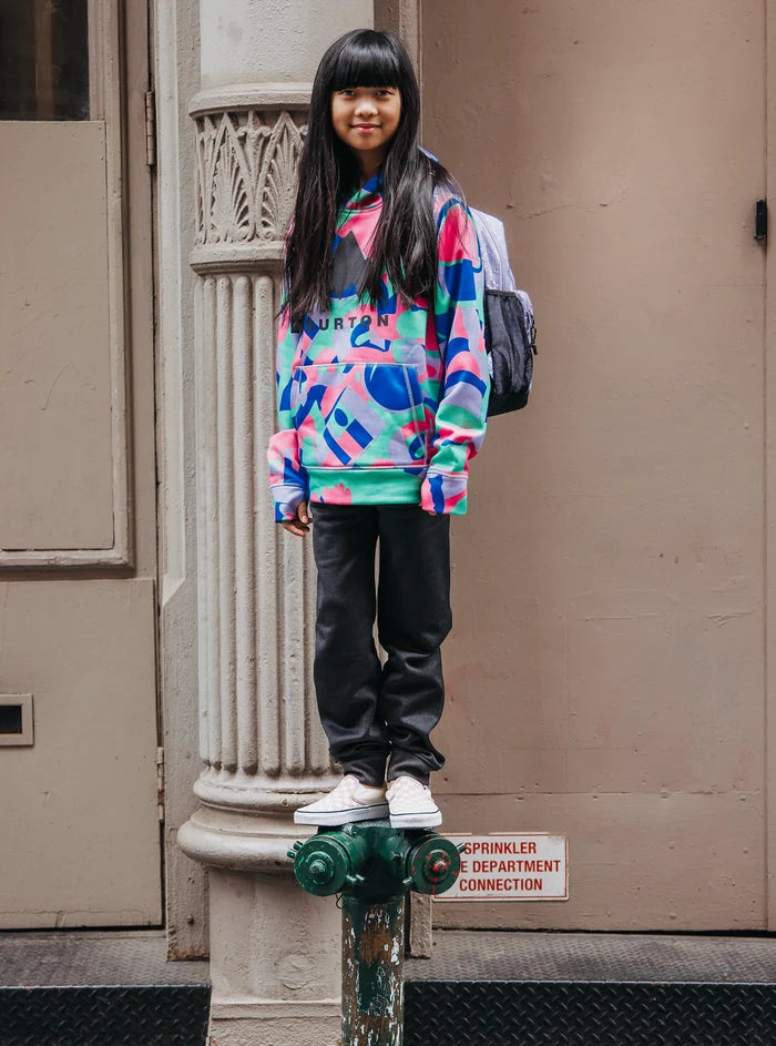 Product image of Kids' Burton Oak Fleece Pants[Variant:True Black Heather]