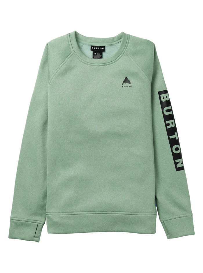 Product image of Women's Burton Oak Crewneck Fleece[Variant:Soft Sage Heather]