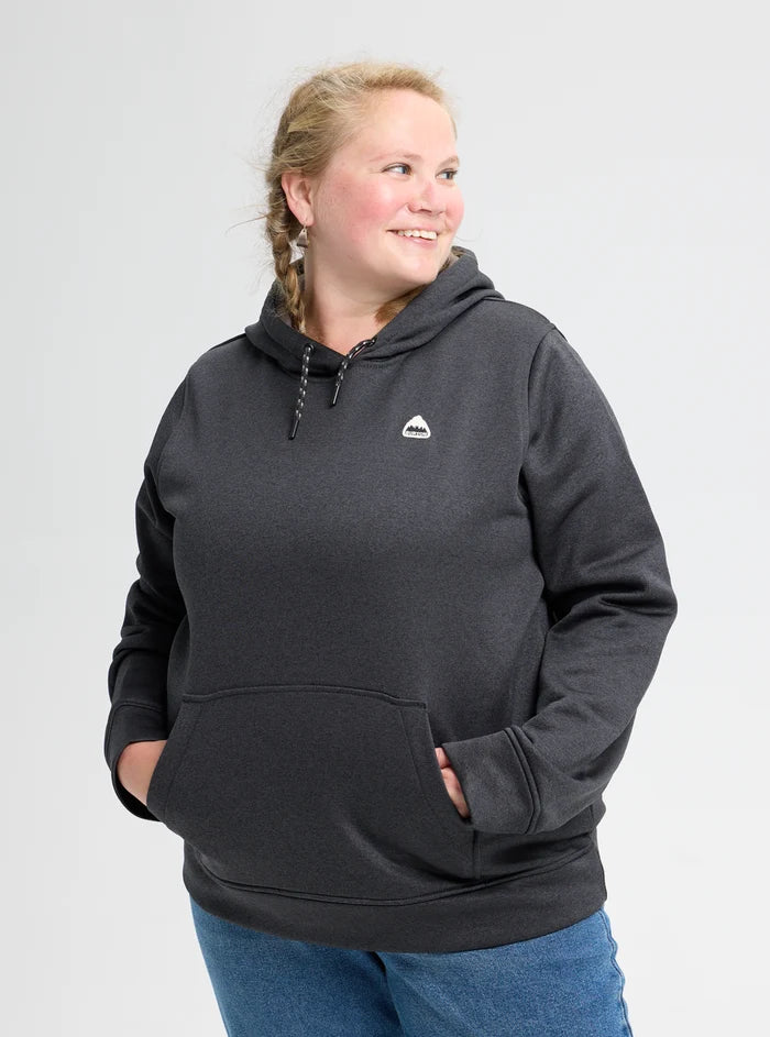 Product image of Women's Burton Oak Pullover Hoodie[Variant:True Black Heather]