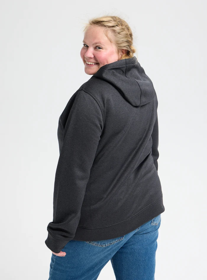 Product image of Women's Burton Oak Pullover Hoodie[Variant:True Black Heather]