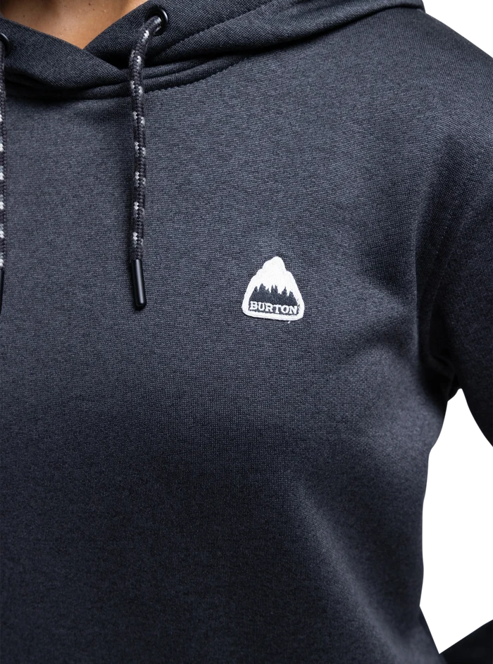 Product image of Women's Burton Oak Pullover Hoodie[Variant:True Black Heather]