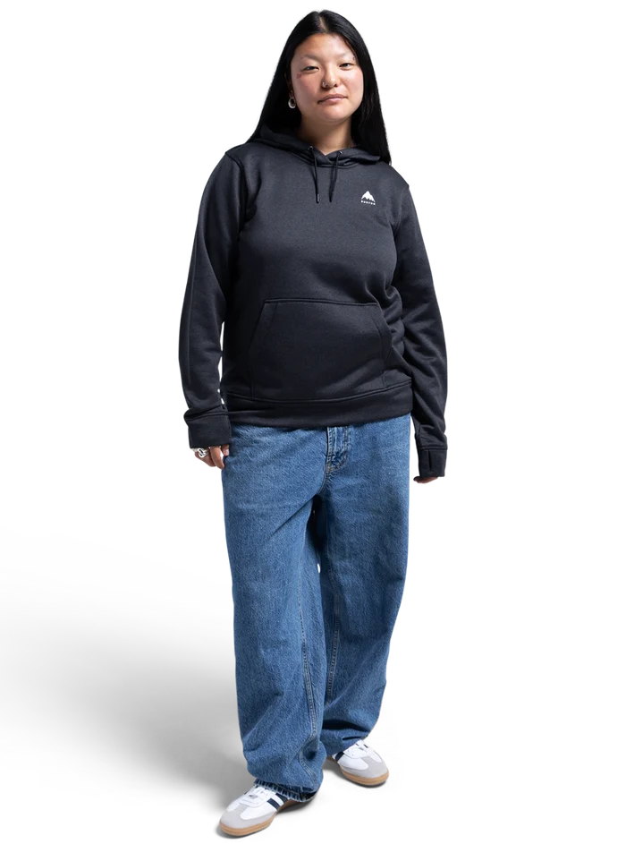 Product image of Women's Burton Oak Pullover Hoodie[Variant:True Black Heather]