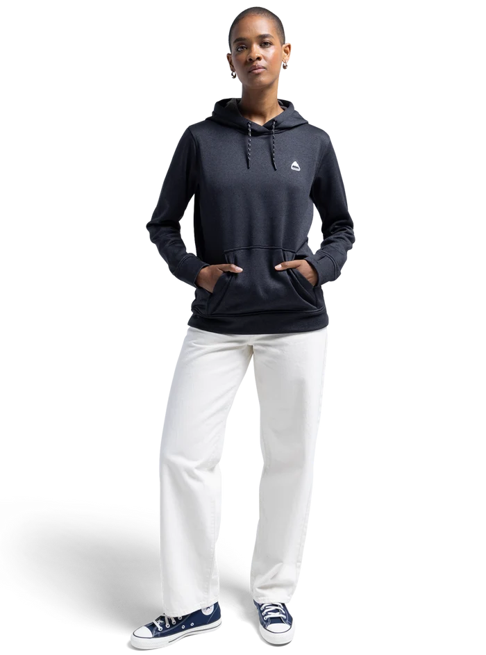 Product image of Women's Burton Oak Pullover Hoodie[Variant:True Black Heather]