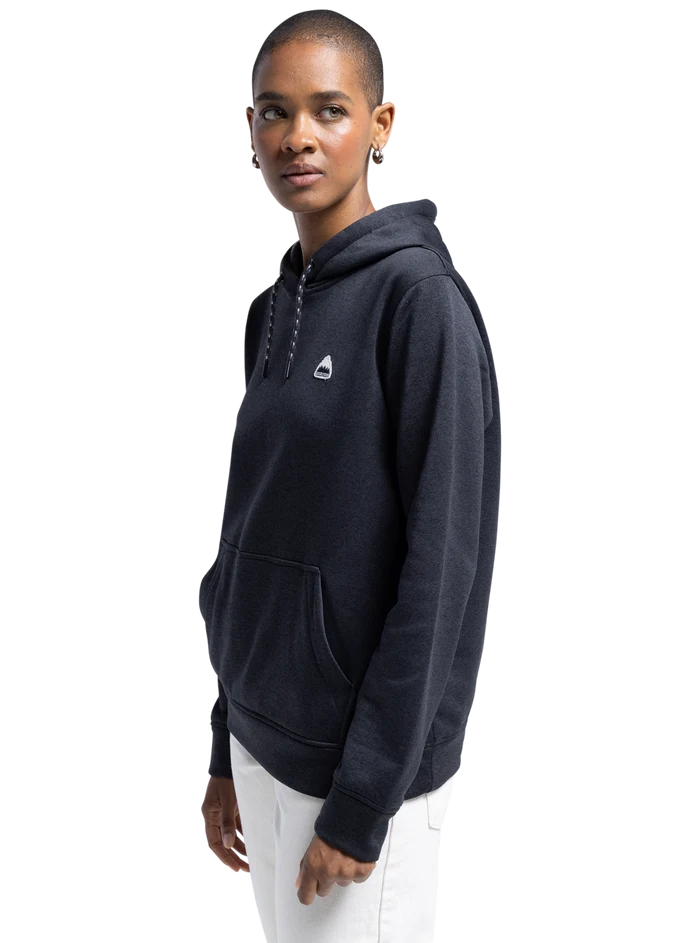 Product image of Women's Burton Oak Pullover Hoodie[Variant:True Black Heather]