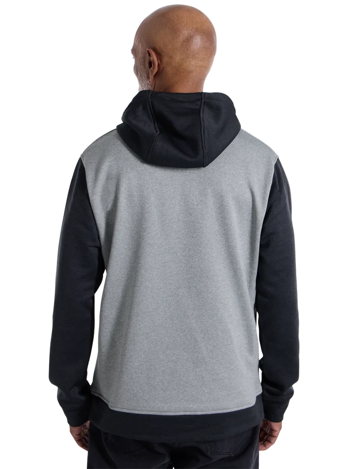 Product image of Men's Burton Oak Pullover Hoodie[Variant:Gray Heather / True Black]