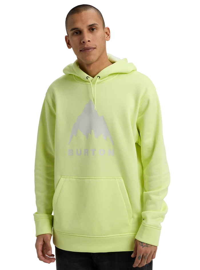 Product image of Men's Burton Oak Pullover Hoodie[Variant:Glow Yellow Green Heather]