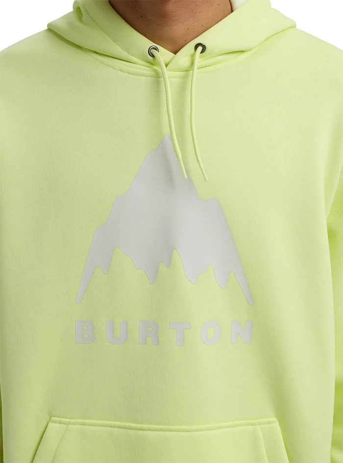 Product image of Men's Burton Oak Pullover Hoodie[Variant:Glow Yellow Green Heather]