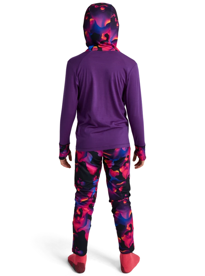 Product image of Kids' Burton Outbeam Merino Wool Set[Variant:Imperial Purple / True Black]