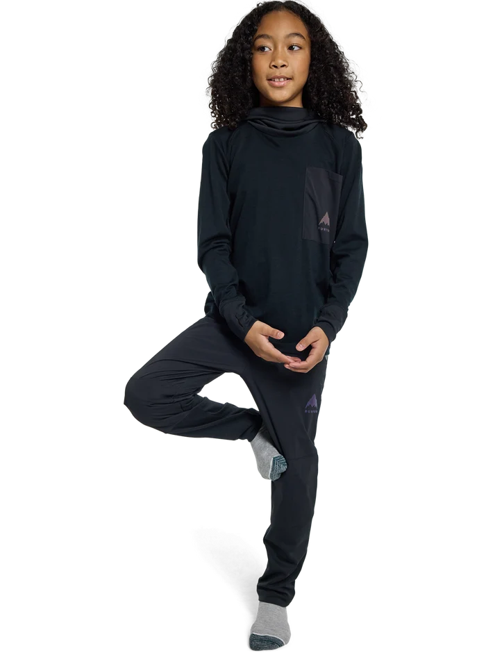 Product image of Kids' Burton Outbeam Merino Wool Set[Variant:True Black]