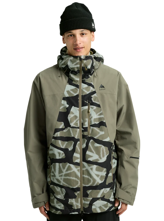 Product image of Men's Burton Reserve 2L Jacket[Variant:Graffiti Camo / Forest Moss]