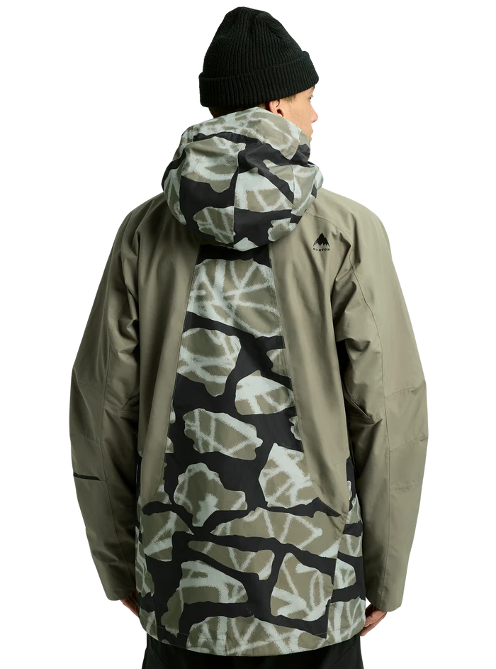 Product image of Men's Burton Reserve 2L Jacket[Variant:Graffiti Camo / Forest Moss]