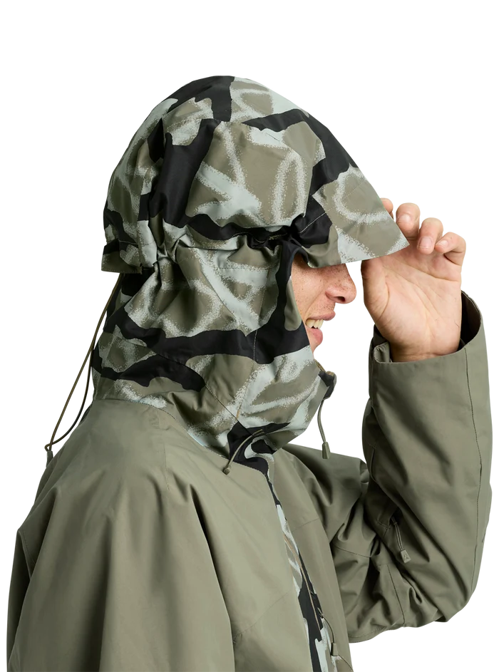 Product image of Men's Burton Reserve 2L Jacket[Variant:Graffiti Camo / Forest Moss]