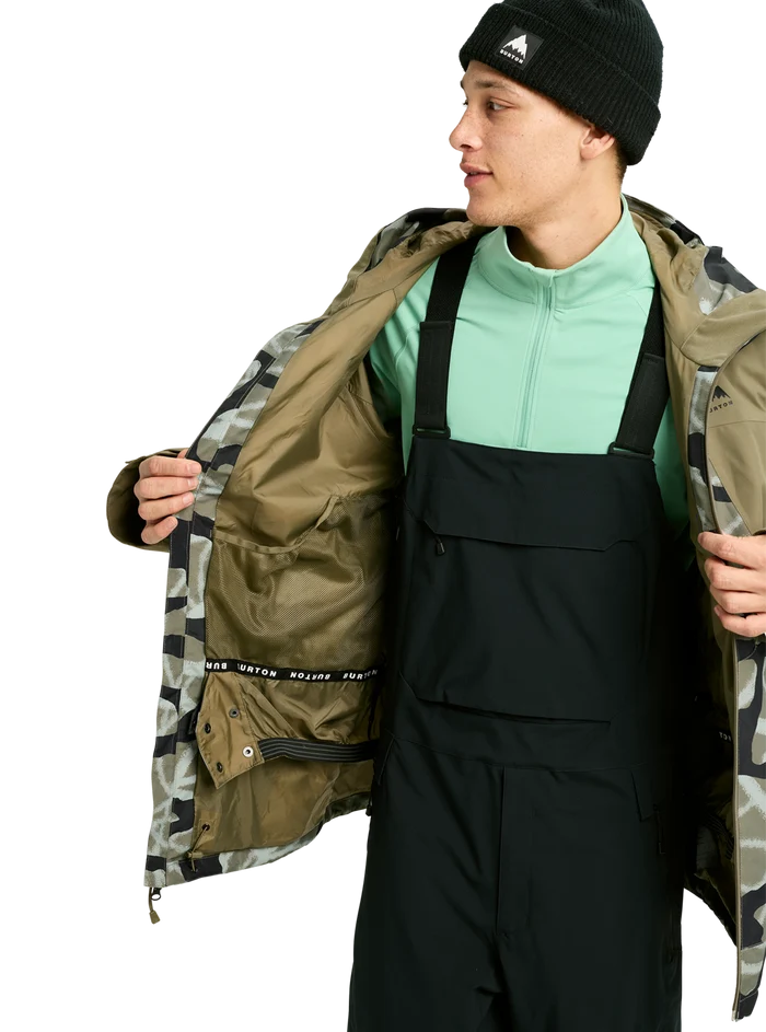 Product image of Men's Burton Reserve 2L Jacket[Variant:Graffiti Camo / Forest Moss]