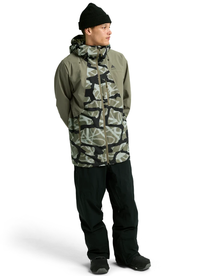 Product image of Men's Burton Reserve 2L Jacket[Variant:Graffiti Camo / Forest Moss]