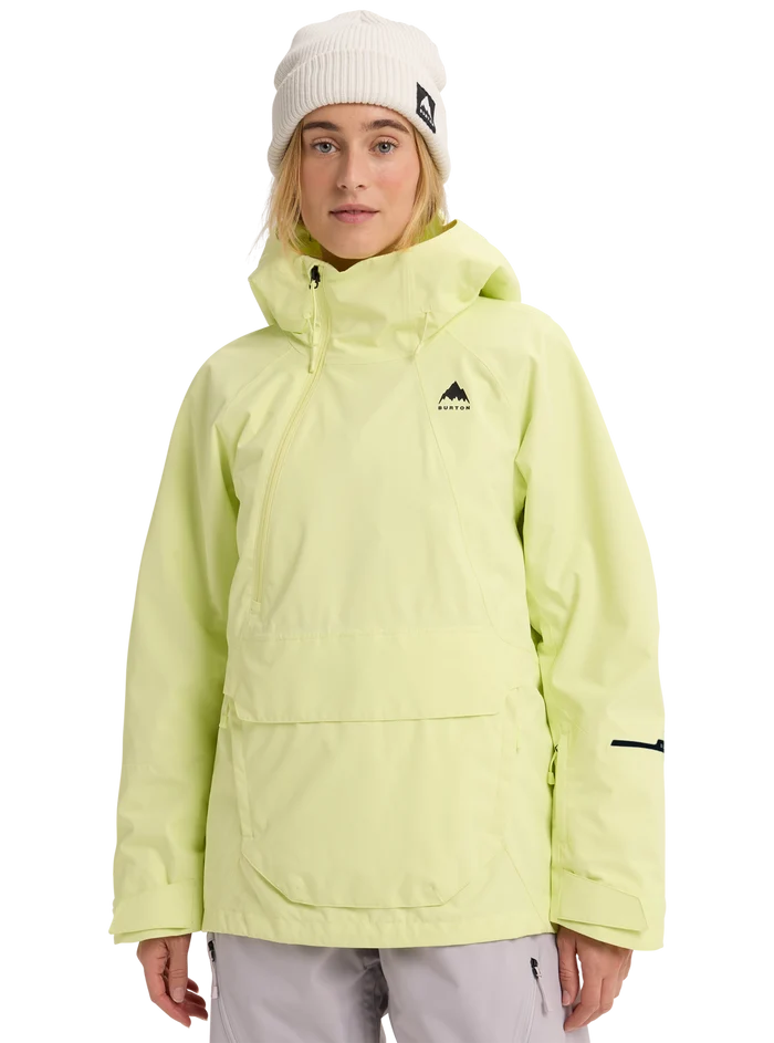 Product image of Women's Burton Reserve 2L Relaxed Anorak Jacket[Variant:Glow Yellow Green]