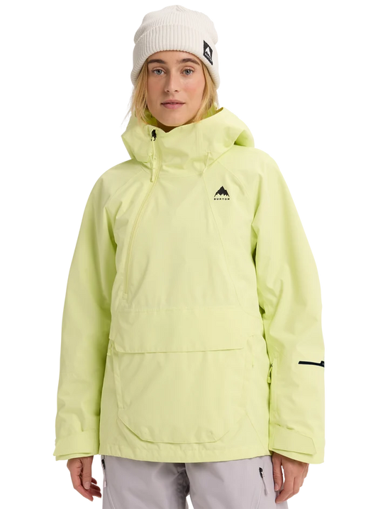 Product image of Women's Burton Reserve 2L Relaxed Anorak Jacket[Variant:Glow Yellow Green]