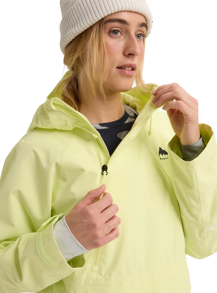 Product image of Women's Burton Reserve 2L Relaxed Anorak Jacket[Variant:Glow Yellow Green]