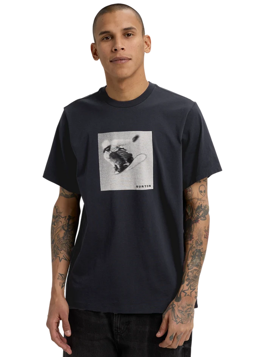 Product image of Burton Sidehit Short Sleeve T-Shirt[Variant:True Black]