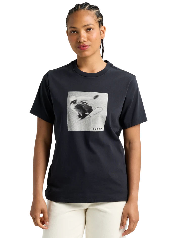 Product image of Burton Sidehit Short Sleeve T-Shirt[Variant:True Black]