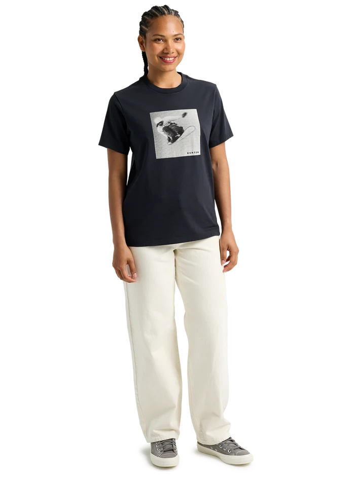 Product image of Burton Sidehit Short Sleeve T-Shirt[Variant:True Black]