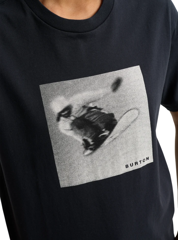 Product image of Burton Sidehit Short Sleeve T-Shirt[Variant:True Black]