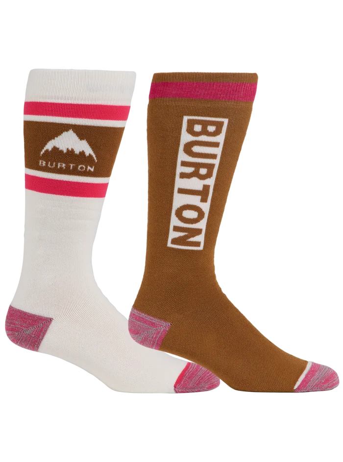 Product image of Women's Burton Weekend Midweight Socks (2 Pack)[Variant:Chestnut Brown]