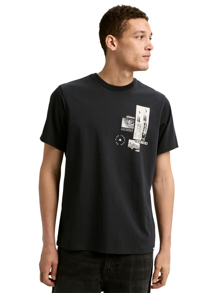 Product image of Burton Zurich Short Sleeve T-Shirt[Variant:True Black]