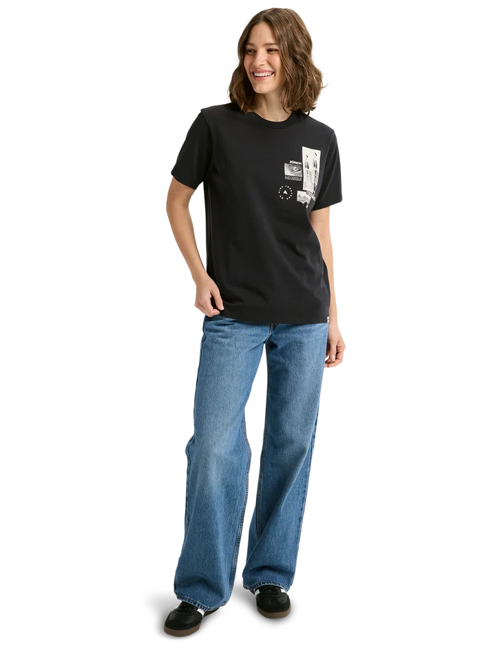 Product image of Burton Zurich Short Sleeve T-Shirt[Variant:True Black]