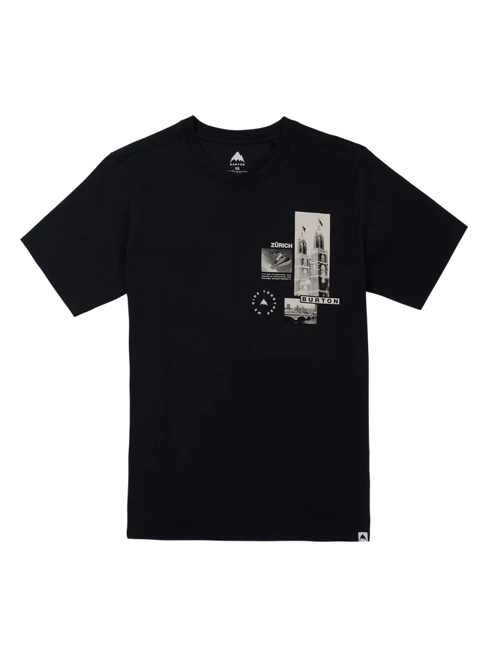 Product image of Burton Zurich Short Sleeve T-Shirt[Variant:True Black]