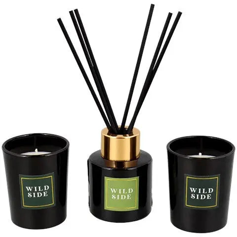 Candles and perfume diffuser