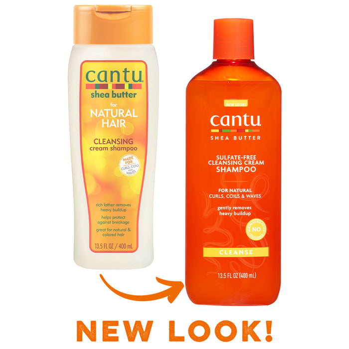 Cantu SHEA BUTTER For Natural Hair Cleansing Cream Shampoo - Cleanse شامبو كريمي بزبدة الشيا من كانتو