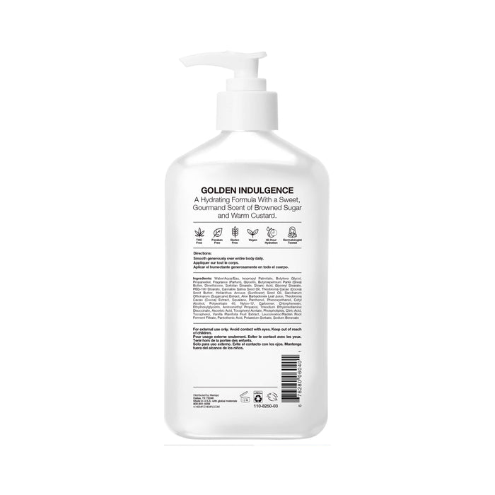 Hempz Caramel Créme Brûlée Moisturizing Body Lotion, Rear