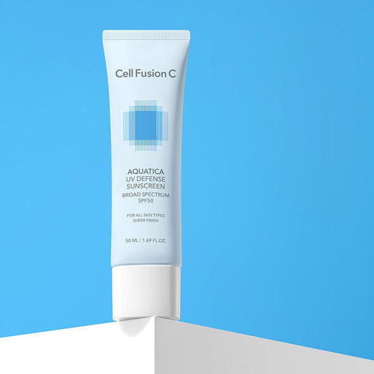 CellFusionC Aquatica UV Defense Sunscreen OTC 50ml - Komiko Beauty