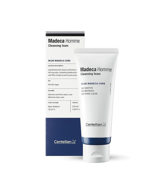 Centellian24 Madeca Homme Cleansing Foam 120ml - Komiko Beauty