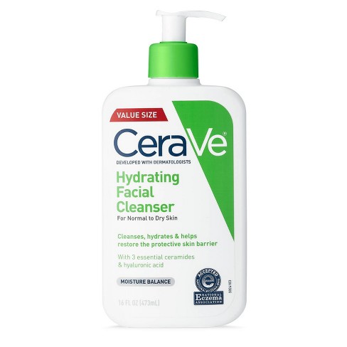CERAVE Hydrating Facial Cleanser Normal To Dry Skin - Moisture Balance غسول سيرافي للبشرة العادية والجافة