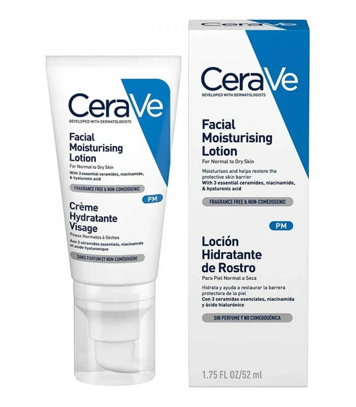 Cerave Pm Facial Moisturising Lotion 52ml