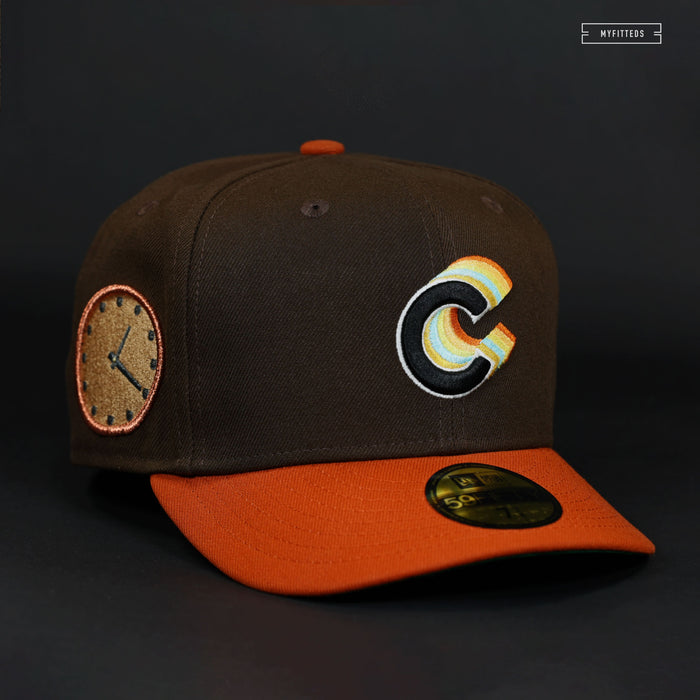 CHICAGO CUBS OUTFIELD CLOCK DEATH LOOP INSPIRED NEW ERA FITTED CAP