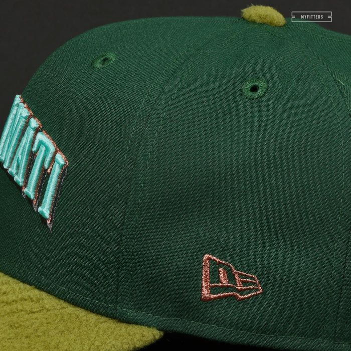 CINCINNATI REDS 150TH ANNIVERSARY FINDLAY MARKET INSPIRED NEW ERA FITTED CAP