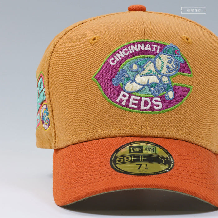 CINCINNATI REDS 1975 THE BIG RED MACHINE CAMPER PACK NEW ERA FITTED CAP