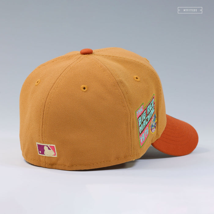 CINCINNATI REDS 1975 THE BIG RED MACHINE CAMPER PACK NEW ERA FITTED CAP