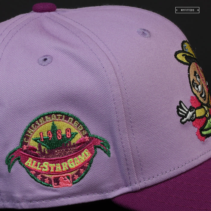CINCINNATI REDS 1988 ALL STAR GAME WARIO INSPIRED NEW ERA FITTED CAP