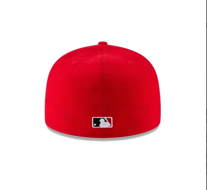 CINCINNATI REDS 1990 WORLD SERIES ON-FIELD SPEC WOOL NEW ERA FITTED CAP