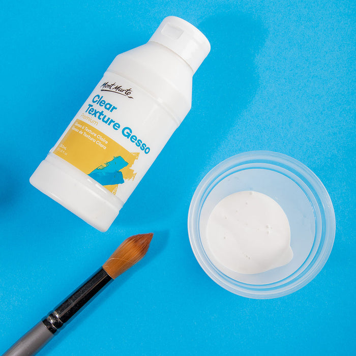 Clear Texture Gesso Premium 250ml (8.5oz)